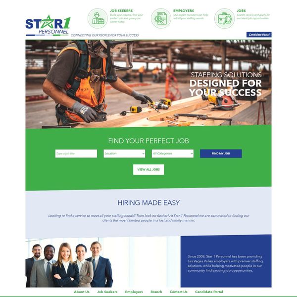 Star 1 Personnel home page image.